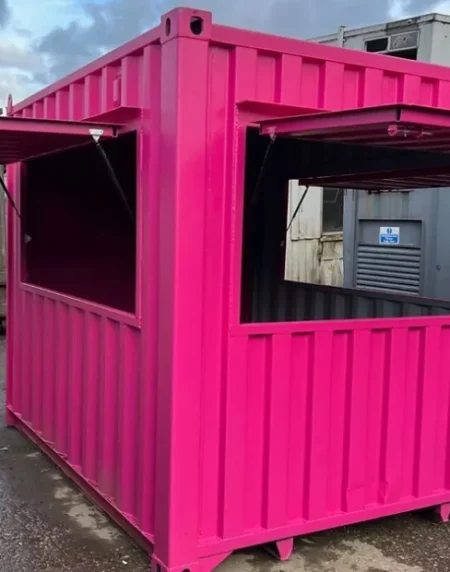Contenedor bar de 10 pies – Barra móvil para terrazas y patios
