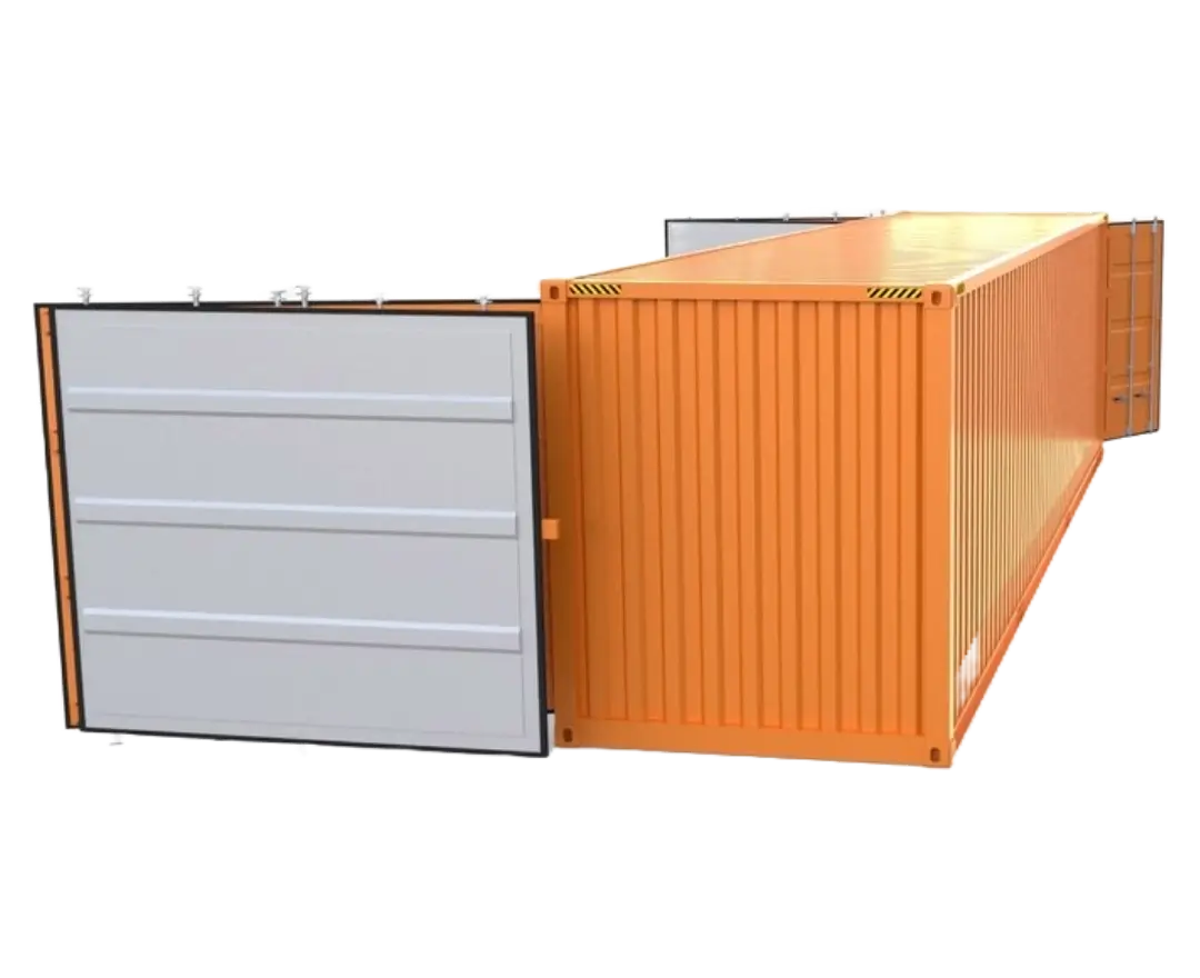 Container con abertura lateral 40pies HC Open Side con 2 puertas - Imagen 7