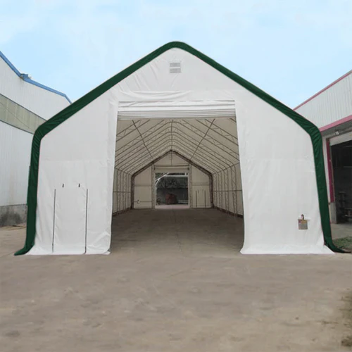 Nave doble armazón 30'x40'x20' – Gran altura industrial