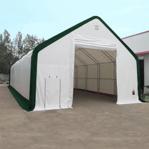 Nave doble armazón 30'x40'x20' – Gran altura industrial - Imagen 3