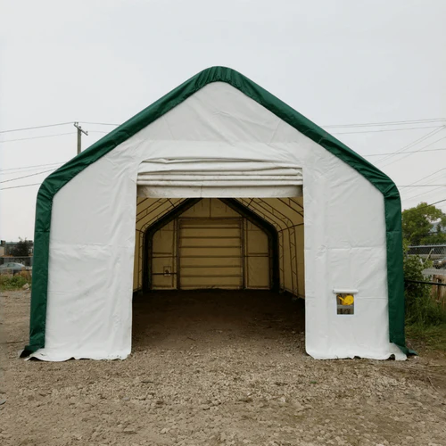 Cobertizo de almacenamiento de doble entramado W20’xL33’xH16′ – Protección robusta y versátil - Imagen 3