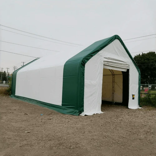 Cobertizo de almacenamiento de doble entramado W20’xL33’xH16′ – Protección robusta y versátil - Imagen 5