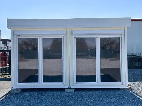 Contenedor de oficina doble – 29,4 m², modular, personalizable - Imagen 2