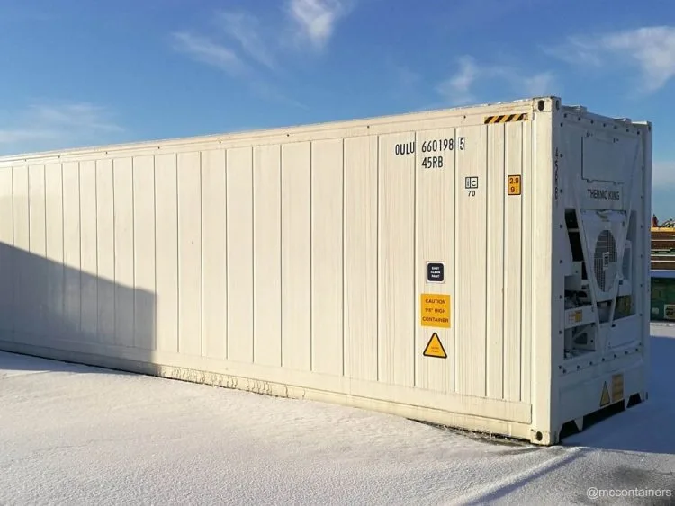 Contenedor reefer 40 HC usado – Máximo frío por euro - Imagen 2