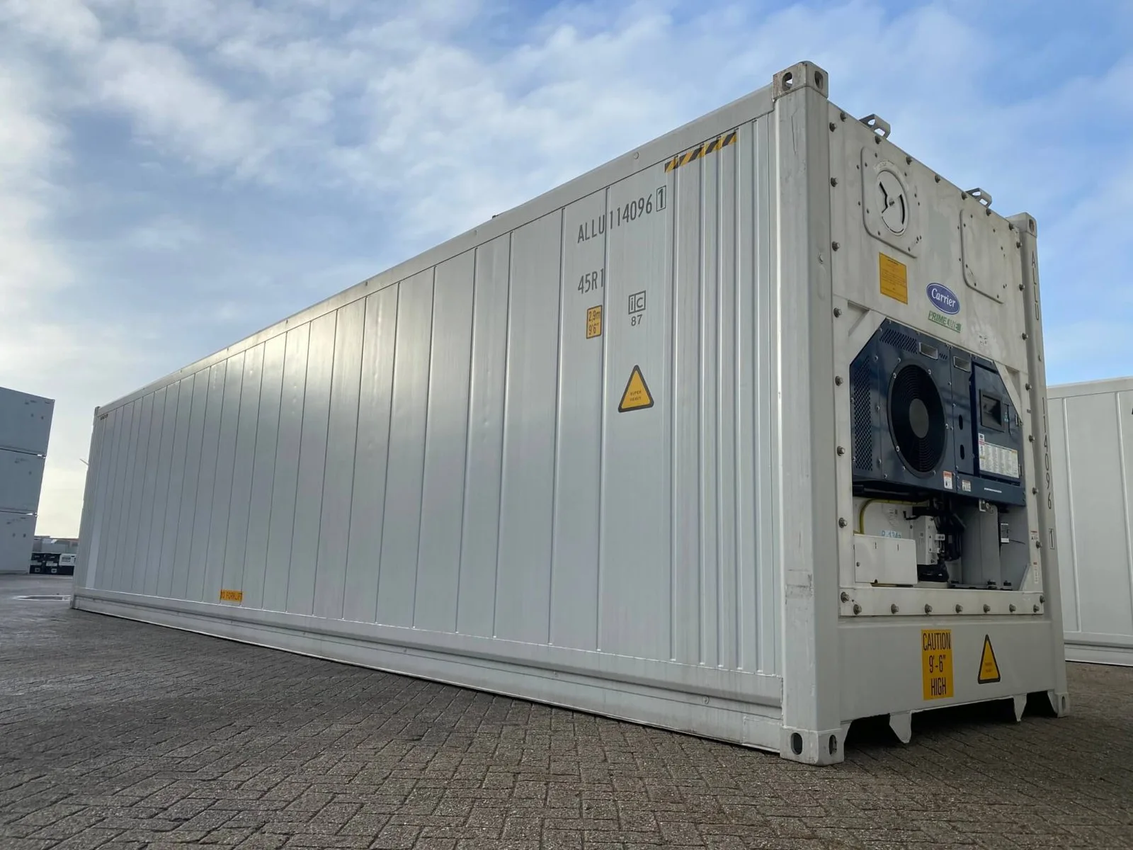 Contenedor reefer 40 HC usado – Máximo frío por euro