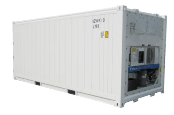 Contenedor refrigerado de 40 pies – Solución de almacenamiento y transporte con temperatura controlada