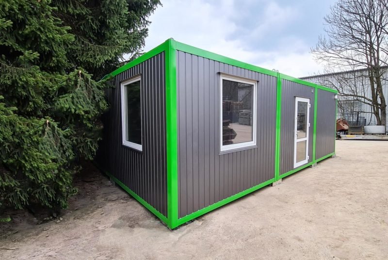 Contenedor Oficina Doble (44m²) – Autonomía y Confort
