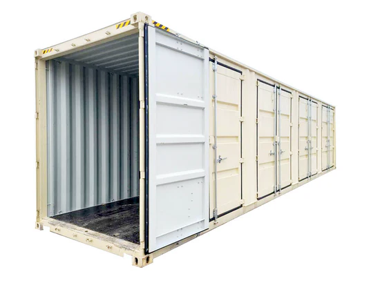 High Cube Container 40 Pies con 4 Puertas Laterales – Acceso y Protección Total - Imagen 3
