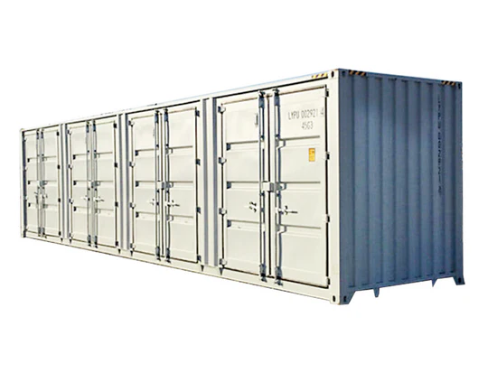 High Cube Container 40 Pies con 4 Puertas Laterales – Acceso y Protección Total