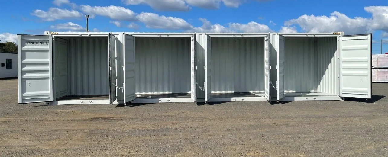 Contenedor marítimo High Cube de 40 pies con 4 puertas laterales - Imagen 3