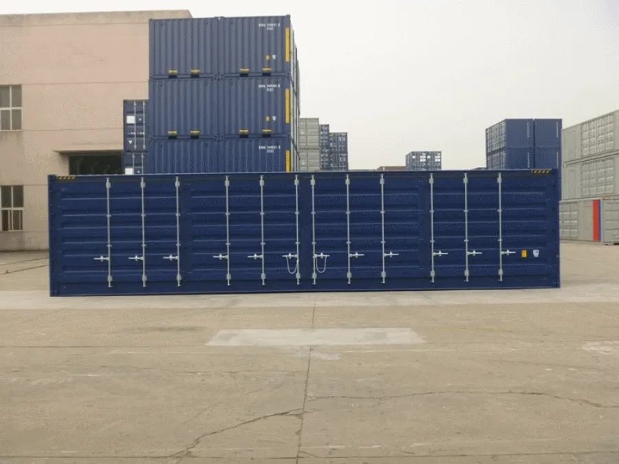 Cubo alto de contenedor de acceso lateral completo de 40 pies (9′ 6″ de altura) - Imagen 3