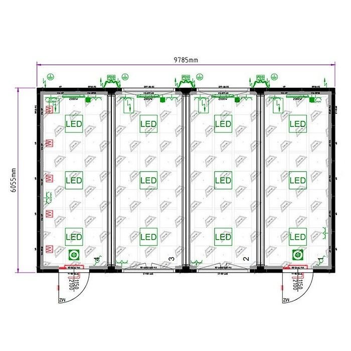 CONJUNTO DE 4 BUNGALOWS – AULA U OFICINAS - Imagen 5