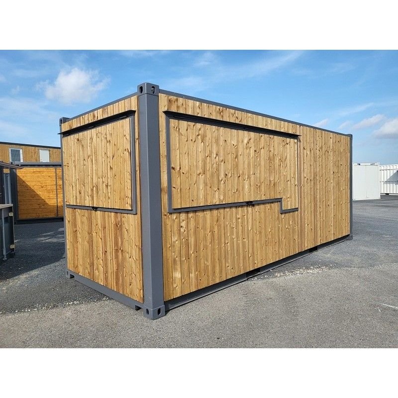 Contenedor bar de 20 pies para festivales y campings - Imagen 4