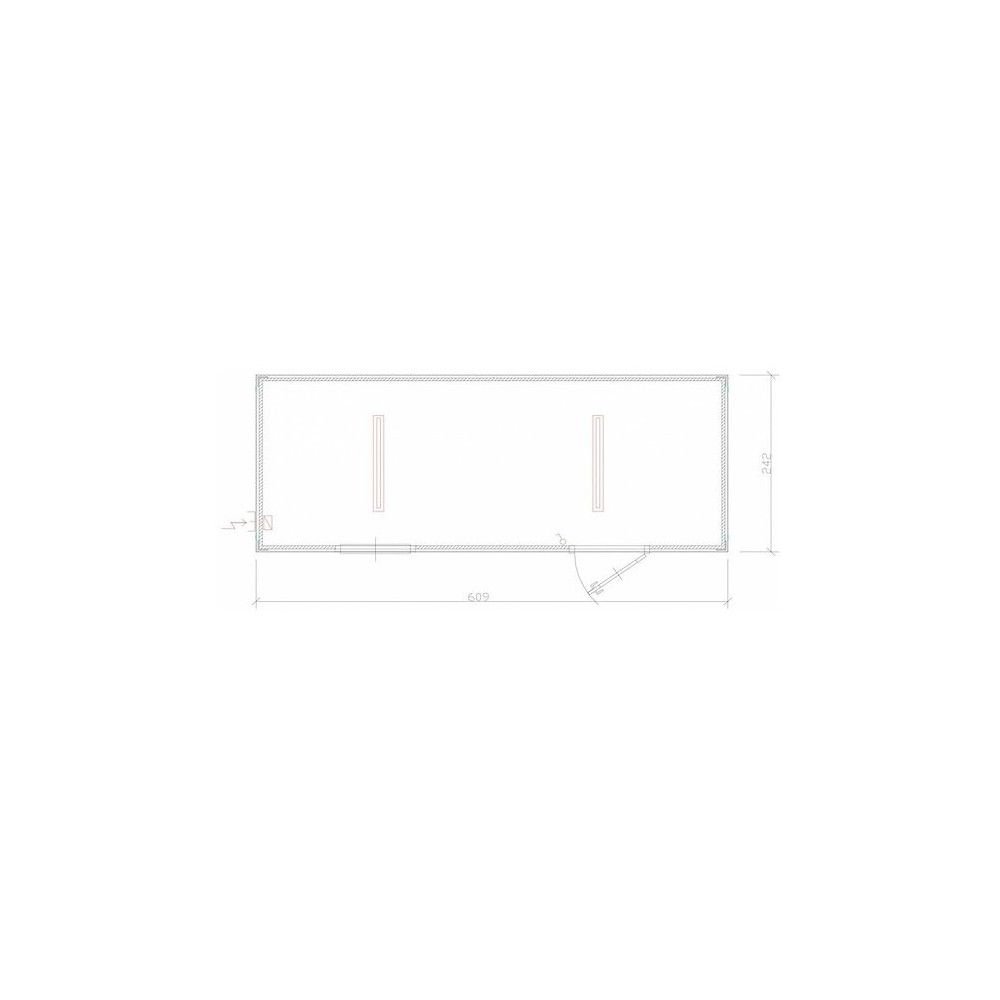 Bungalow Isoplus 6 m nuevo – Aislamiento superior - Imagen 4