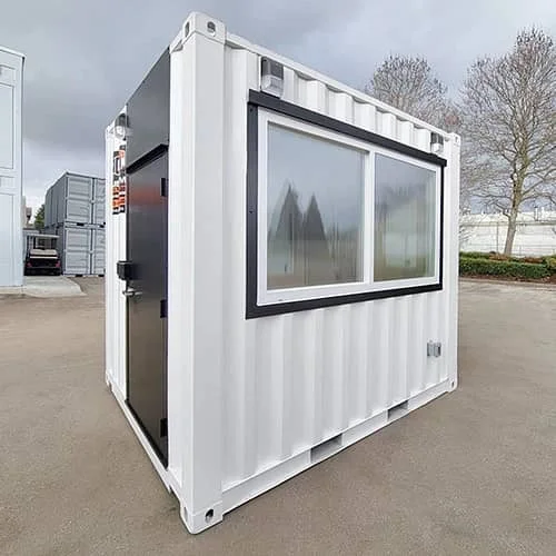 Contenedor cafetería de 10 pies – Nuevo, acabado blanco - Imagen 8