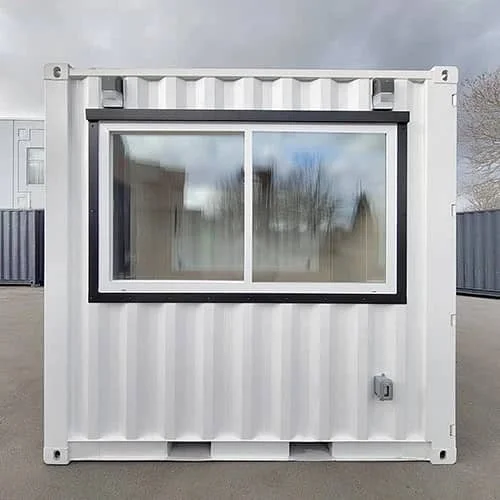 Contenedor cafetería de 10 pies – Nuevo, acabado blanco - Imagen 7